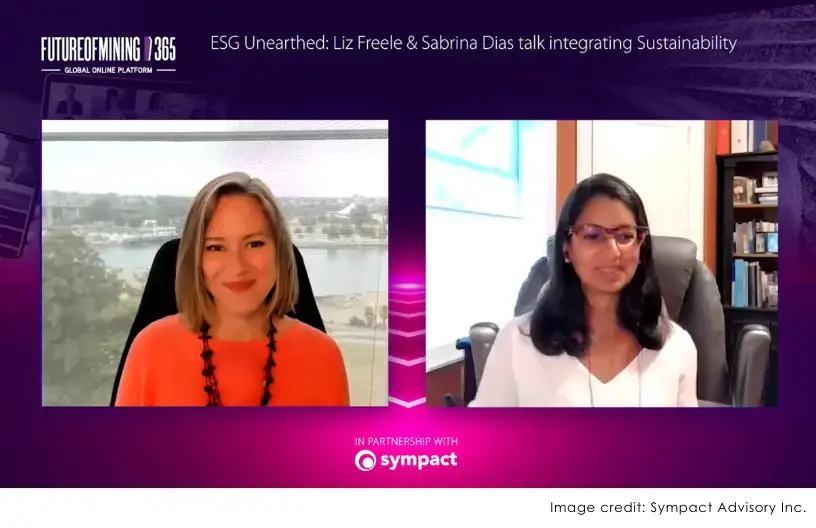 ESG Unearthed on Future of Mining 365 Liz Freele interviews Sabrina Dias (SOOP Strategies)